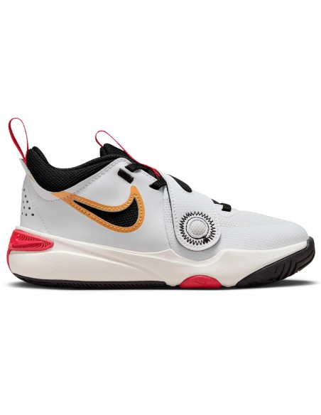 Buy Junior Nike Team Hustle D 11 White Sneakers | 24Segons