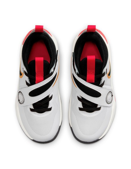 Buy Junior Nike Team Hustle D 11 White Sneakers | 24Segons