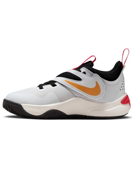 Buy Junior Nike Team Hustle D 11 White Sneakers | 24Segons