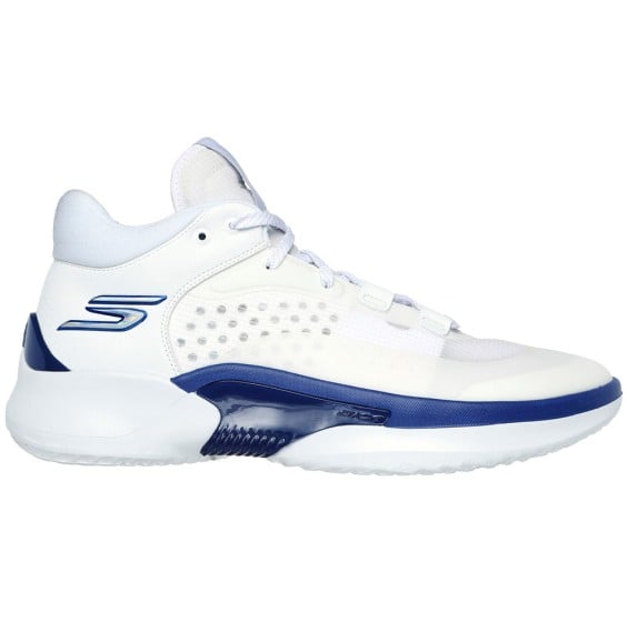 Buy Skechers SKX Resagrip High White Blue Sneakers | 24Segons