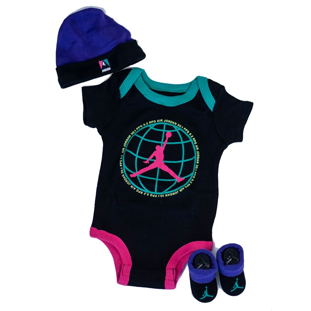 Set Jordan Baby Mountain Side Body Hat Botties