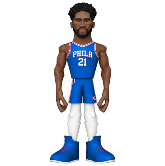 Funko Acquista la figura in vinile di Joel Embiid 76ers Oro 30cm| 24Segons