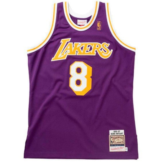 Acheter Kobe Bryant Lakers 96-97 Purple Authentic T-Shirt | 24Segons