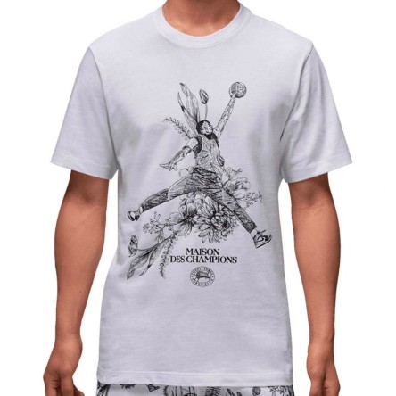 Buy Jordan Sport Dri-FIT Champions White T-Shirt | 24Segons