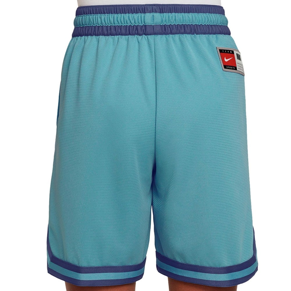 Junior Culture Of Basketball DNA Denim Turquoise Shorts