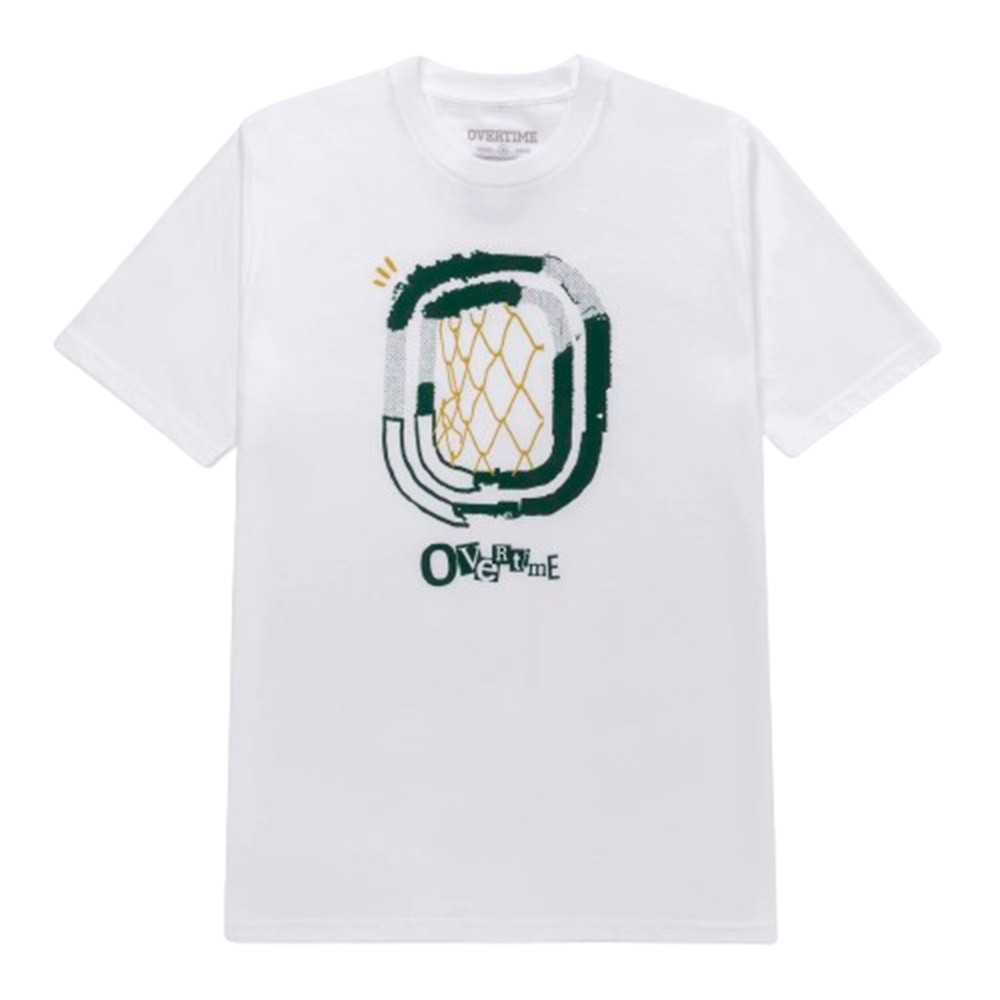 Overtime Fence Cage White T-Shirt