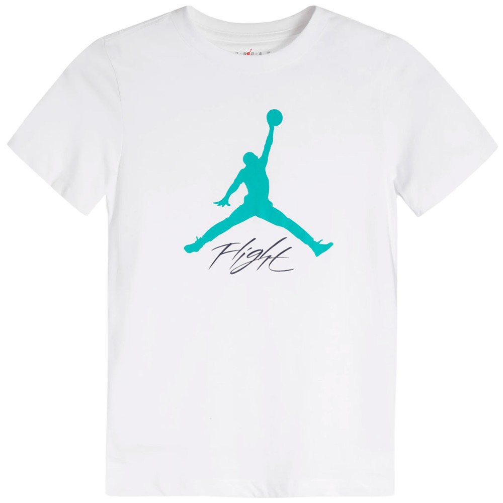 Camiseta Junior Jordan Jumpman Flight White