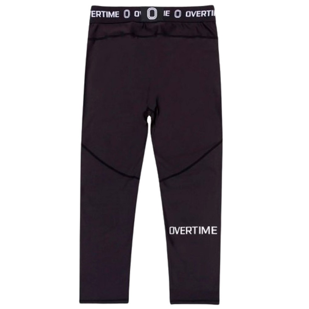 Mallas Overtime Performance 3/4 Black