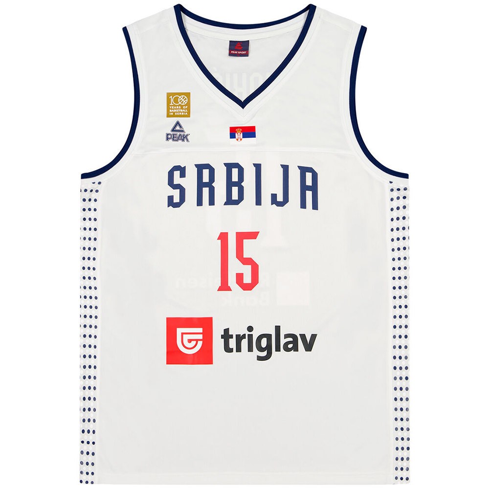 Camiseta Nikola Jokic Serbia Olympics 2024 Jersey White