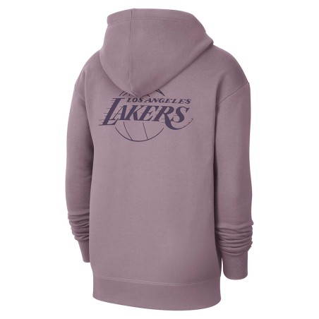 Los Angeles Lakers Statement Courtside Purple Smoke Hoodie