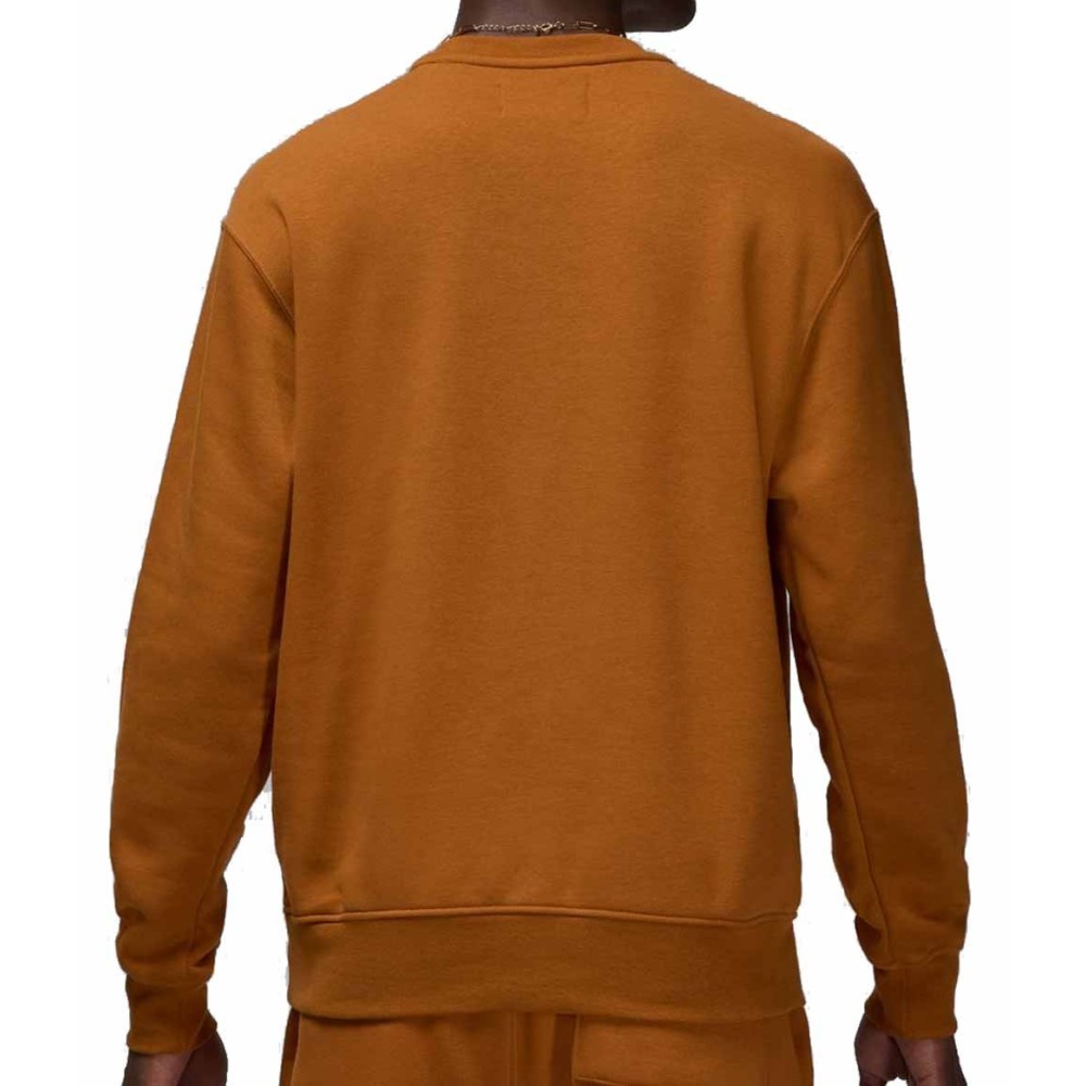 Dessuadora Jordan Brooklyn Fleece Crew-Neck Desert Bronze