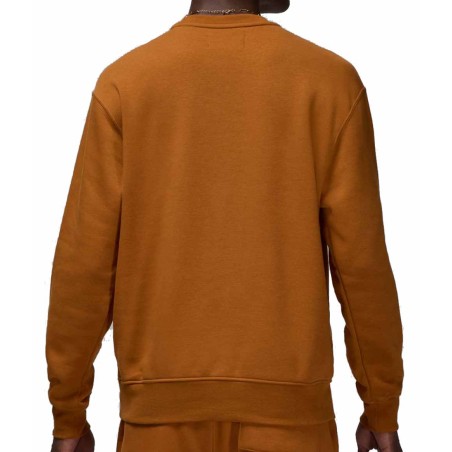 Dessuadora Jordan Brooklyn Fleece Crew-Neck Desert Bronze