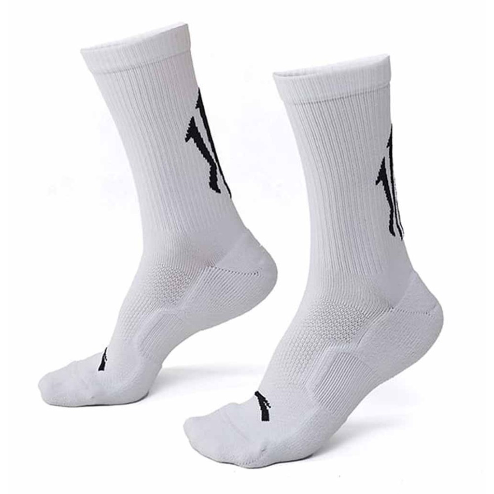 Mitjons Anta KAI Crew Terry Basketball White Socks