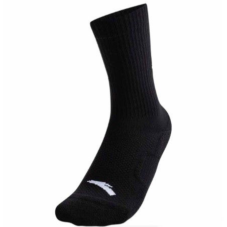 Anta KAI Crew Terry Basketball Black Socks