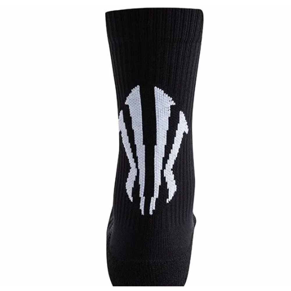 Anta KAI Crew Terry Basketball Black Socks