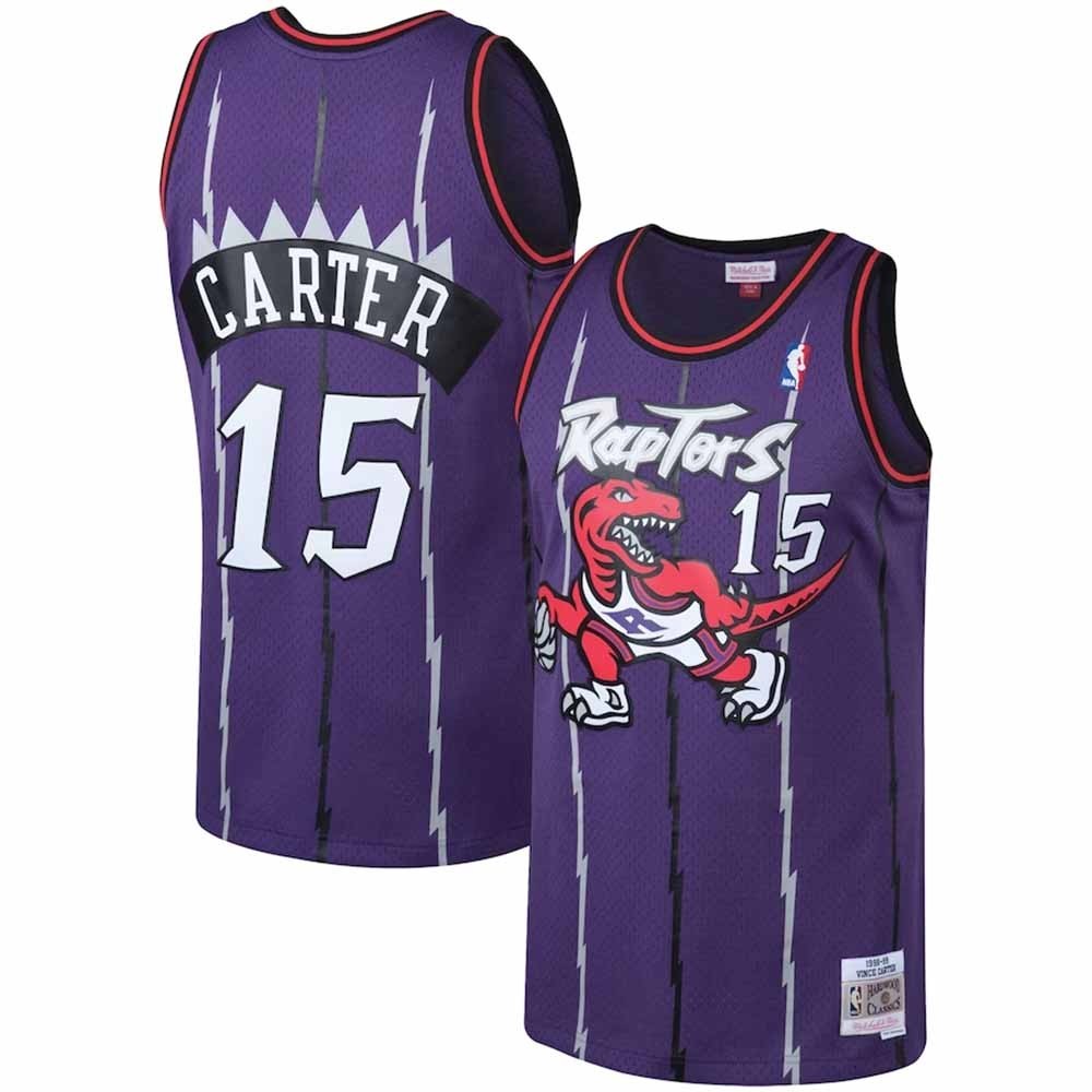 Vince Carter Toronto Raptors 98-99 Purple Retro Swingman