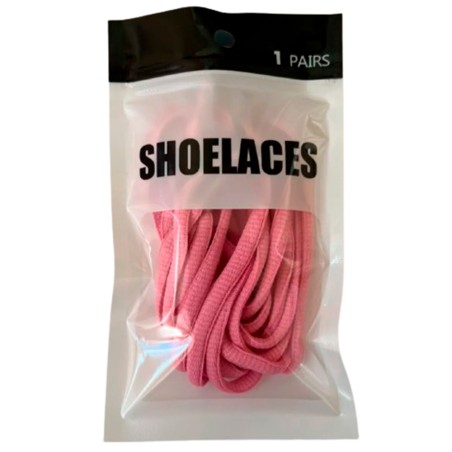 Oval Light Violet Shoelaces...