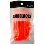 Cordones Ovalados Naranja Fluor 160 cm