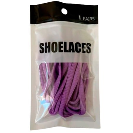 Oval Violet Shoelaces 160 cm