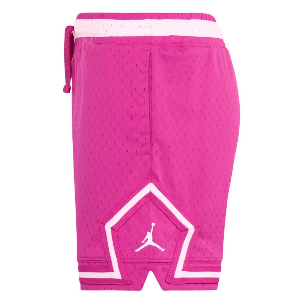 Junior Jordan Dri-FIT MJ Diamond Fire Pink Shorts