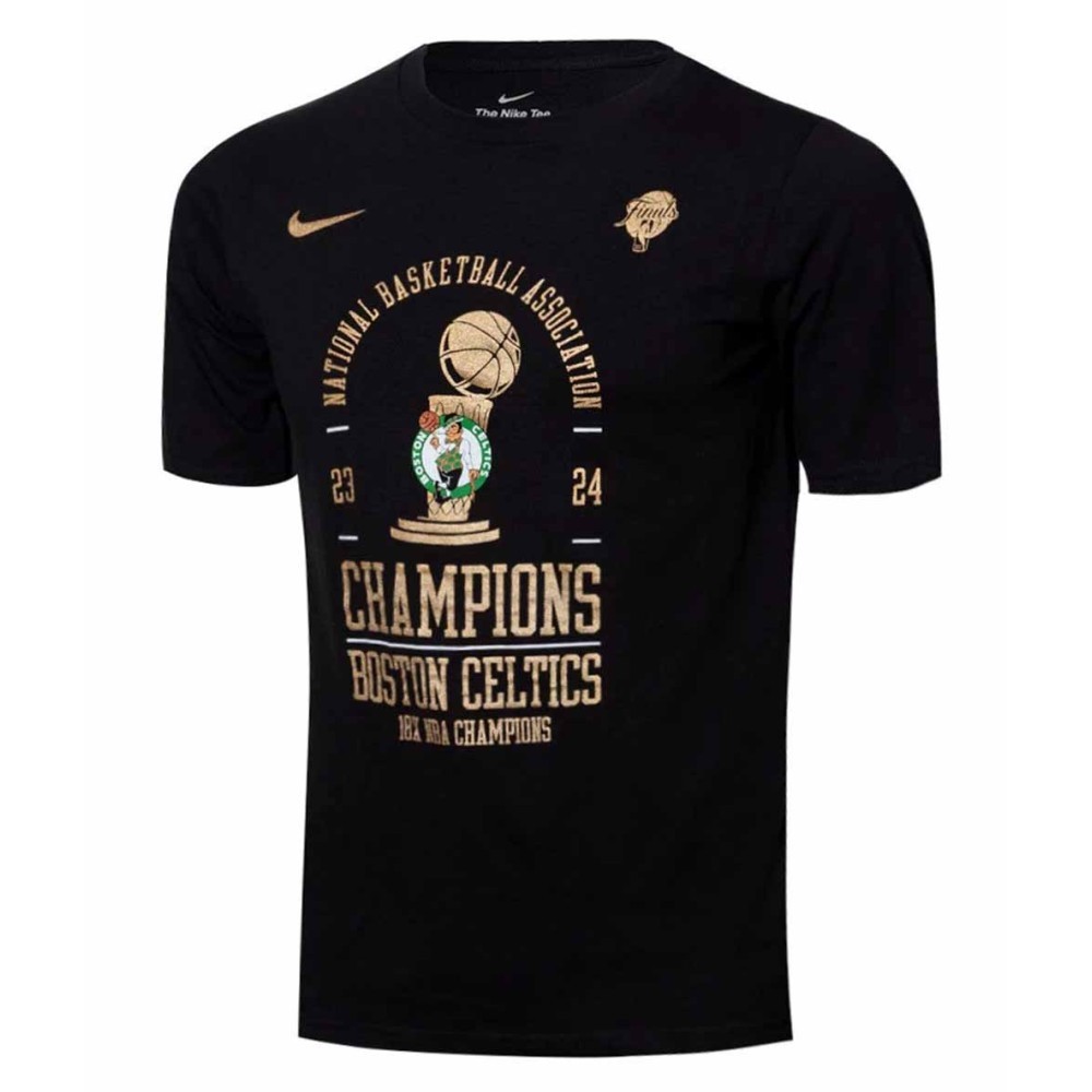 Camiseta Nike Boston Celtics NBA 2024 Champions Black