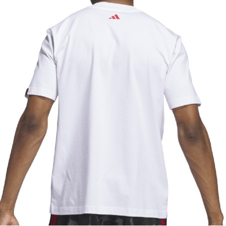 adidas Performance Camiseta BAPE x Dame 9 Graphic White