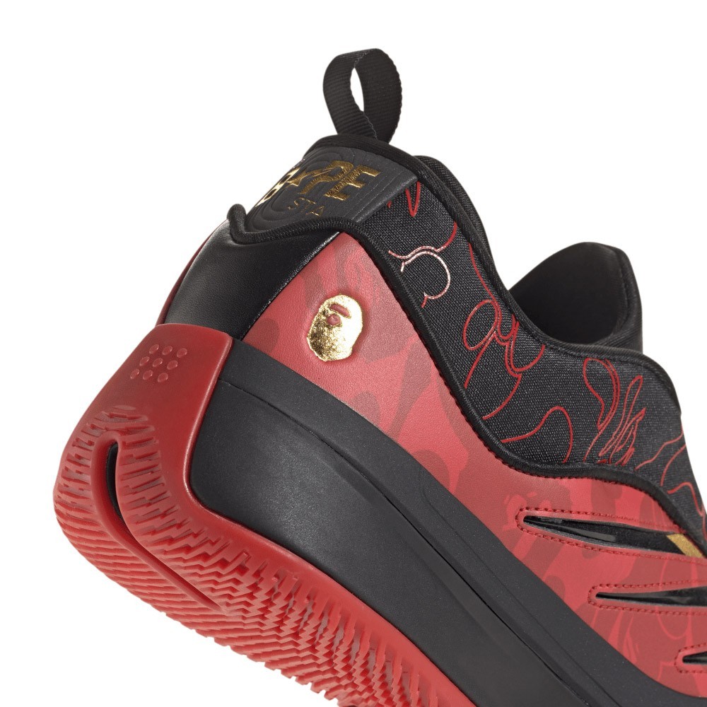 adidas Performance BAPE x Dame 9 Red Camo