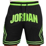 Jordan Sport Diamond Dri-FIT Black Volt Glow Shorts