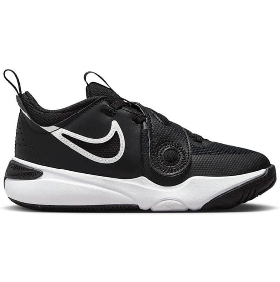 Buy Kids Nike Team Hustle D 11 Black White Sneakers | 24Segons