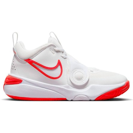 Compra Sabatilles Junior Nike Team Hustle D11 Track Red White|24Segons