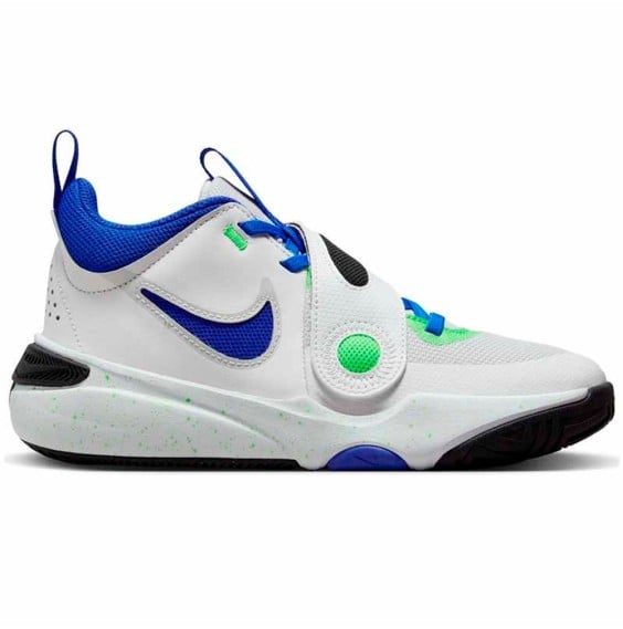 Nike Acheter Junior Chaussures Hustle D 11 Blanc Bleu Racer | 24Segons