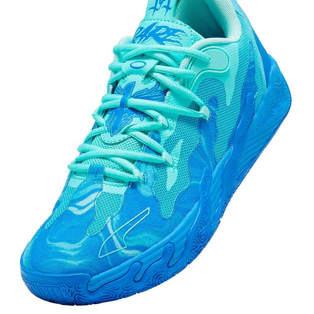 Junior Puma MB.03 Low Hyperlink Blue