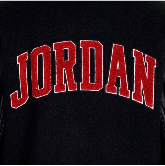 Comprar Jaqueta Junior Jordan Varsity Black Red | 24Segons