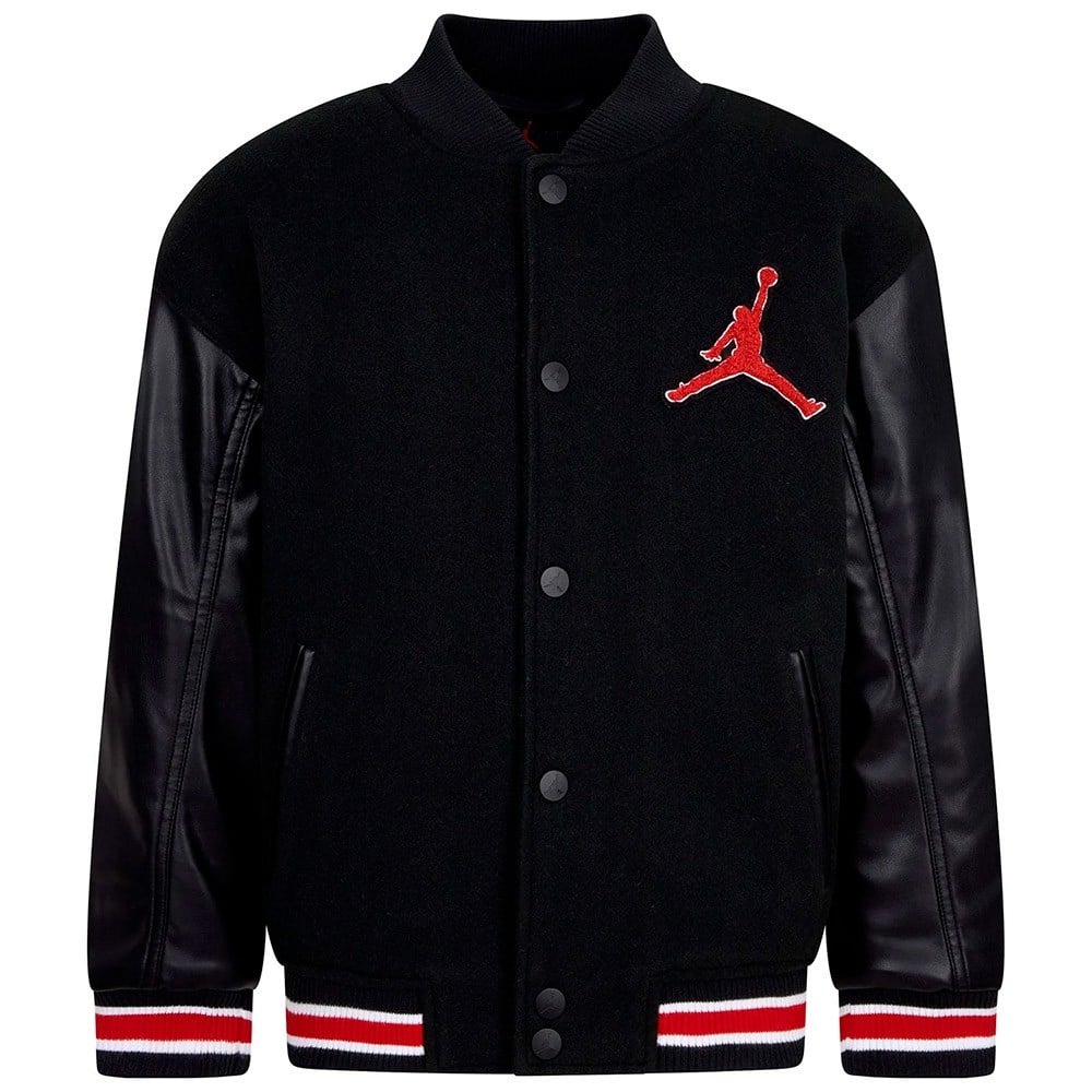 Chaqueta Jordan Varsity Black Red