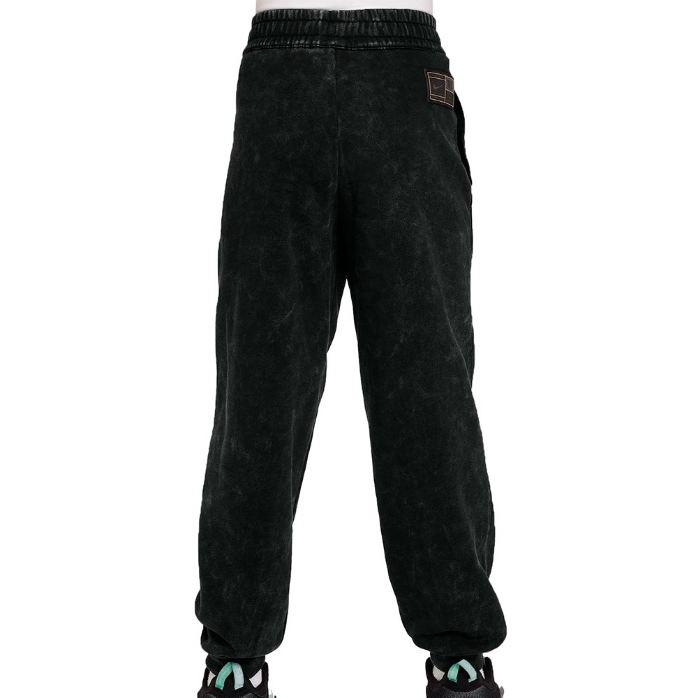 Junior Nike COB Fleece Wash Black Pants