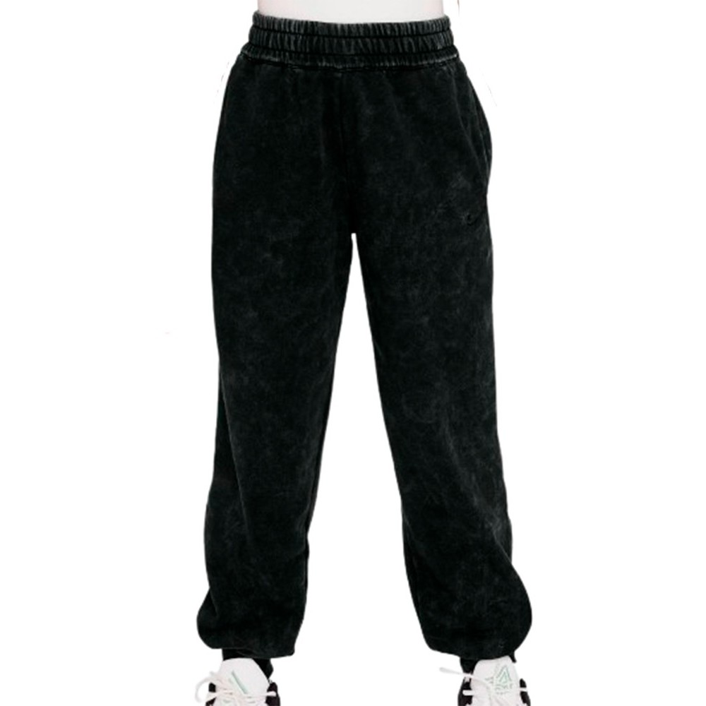 Junior Nike COB Fleece Wash Black Pants