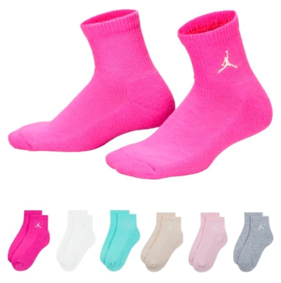 Jordan Acquista Calzini Junior Eday Essential Pink Multi 6pk|24Segons