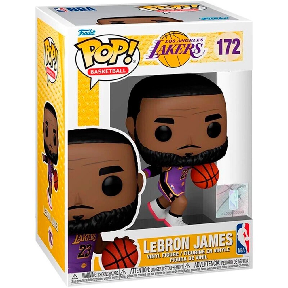 Figura Funko LeBron James Los Angeles Lakers 9 cm