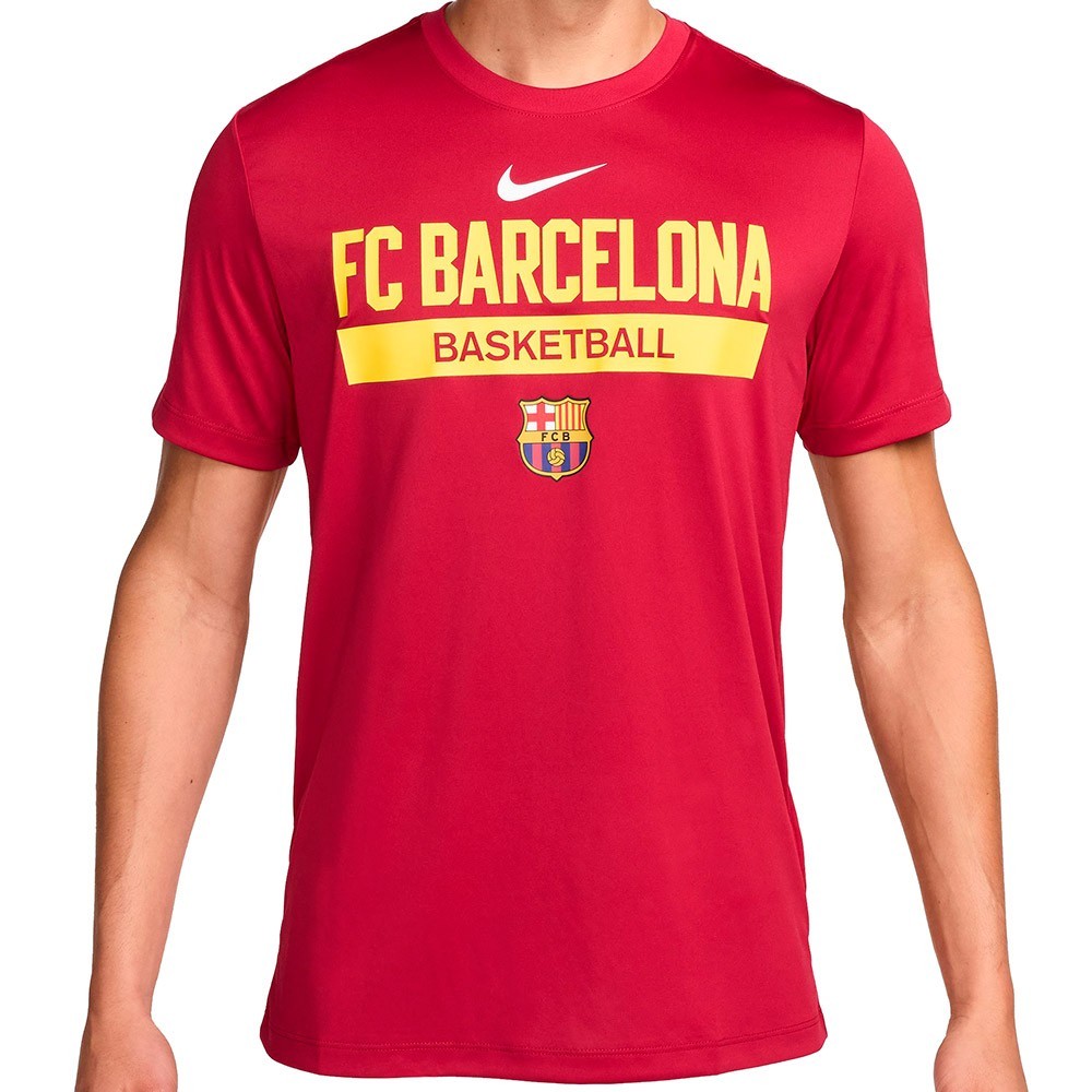 Camiseta Nike FC Barcelona Practice Dri-FIT Noble Red