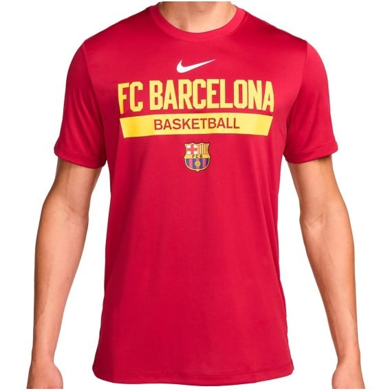 Nike Acquista la maglietta FC Barcelona Practice Dri-FIT Noble Red|24Segons