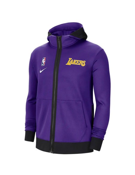 Acheter le sweat-shirt junior à fermeture éclair Spotlight des Lakers de Los Angeles|24Segons