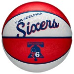 Balón Philadelphia 76ers NBA Team Retro Basketball Sz3