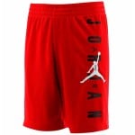 Junior Jordan Air Vert Basketball Red Shorts