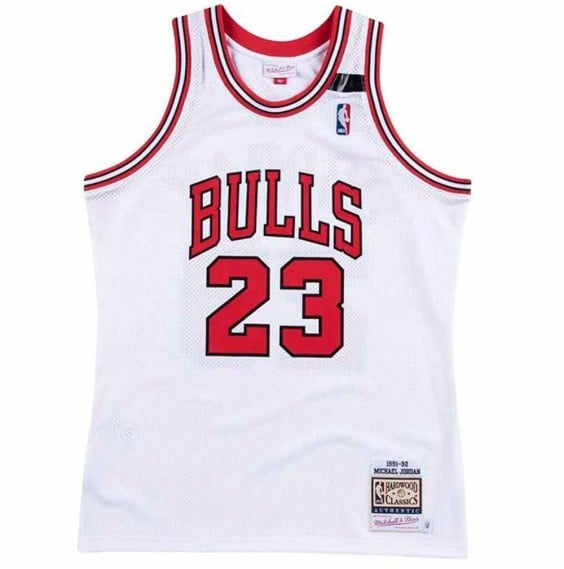 Jordan Comprare Michael Chicago Bulls 91-92 Bianco Autentico | 24Segons