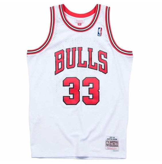 Comprare Scottie Pippen Chicago Bulls 97-98 Swingman Bianco | 24Segons