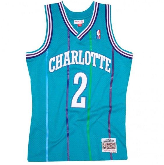 Larry johnson charlotte hornets jersey online