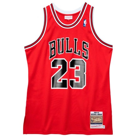 Comprar Michael Jordan Chicago Bulls 86-87 Red Authentic | 24Segons