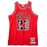 Michael Jordan Chicago Bulls 86-87 Red Authentic