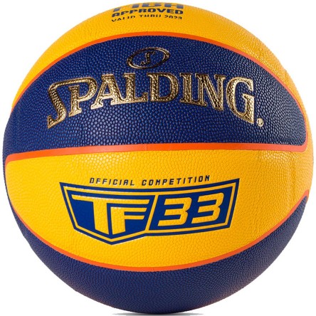 Comprar Balón Spalding TF-33 Gold Composite Sz6 | 24Segons