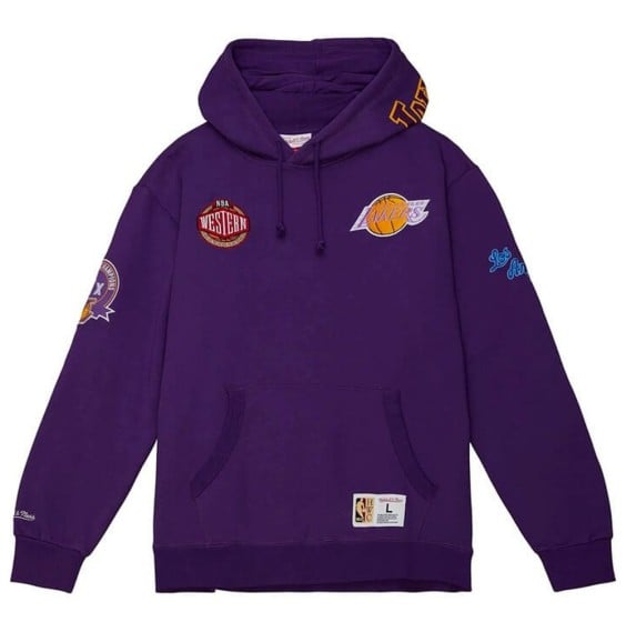 Acquista la felpa in pile Los Angeles Lakers City Collection | 24Segons